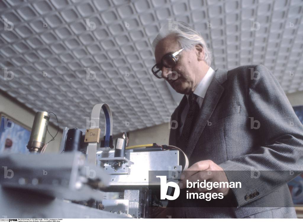Konrad Zuse, October 1984 (photo)