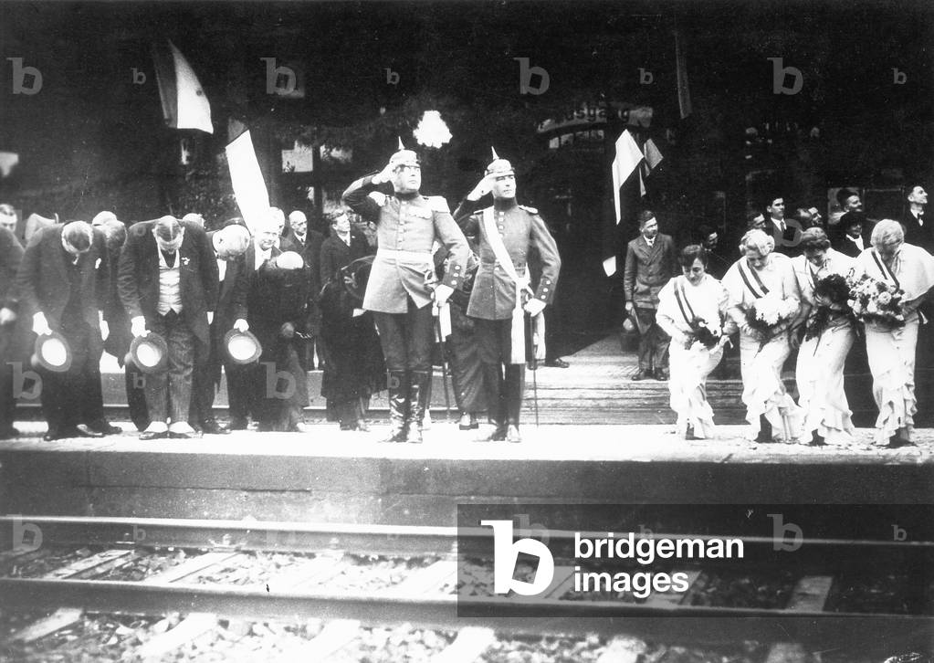 'The Pride of the Third Company' (b/w photo)