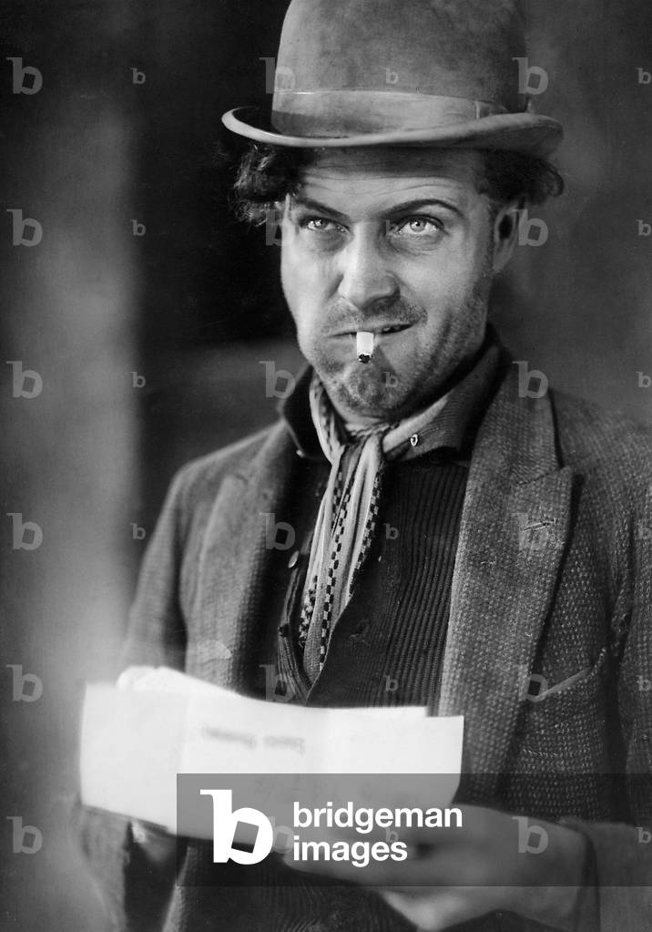 Willy Fritsch in 'Spies', 1928 (b/w photo)