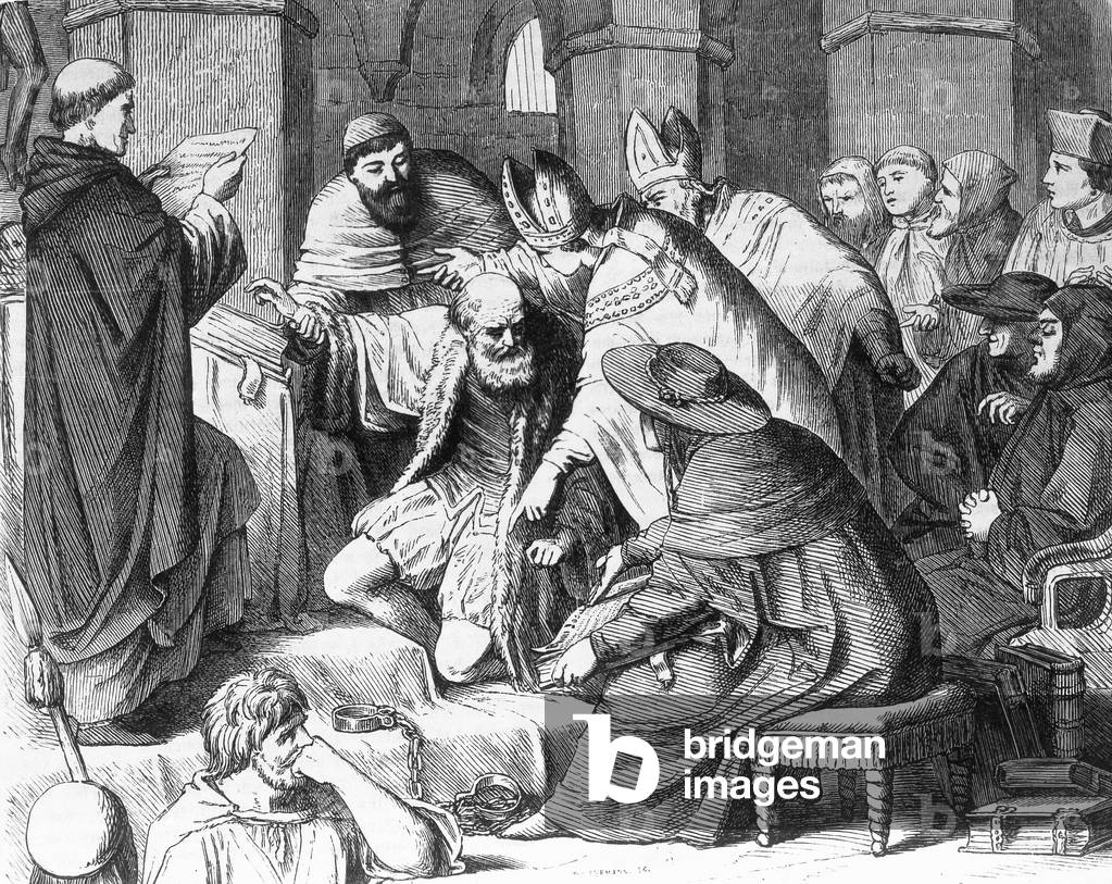 Galileo Galilei facing the Roman Inquisition, 1633