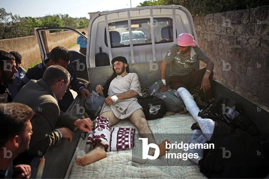 Anti-Assad uprising, Idlib province, Syria, 23 April 2012 (photo)