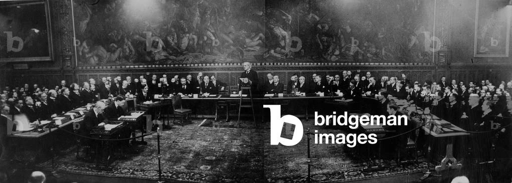 Naval Conference of London, 1930 (b/w photo)