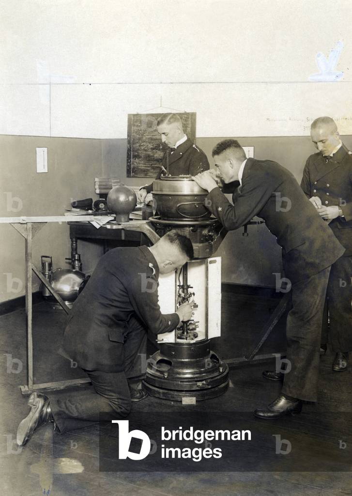 Education at the Naval Academy in Muerwik, 1927