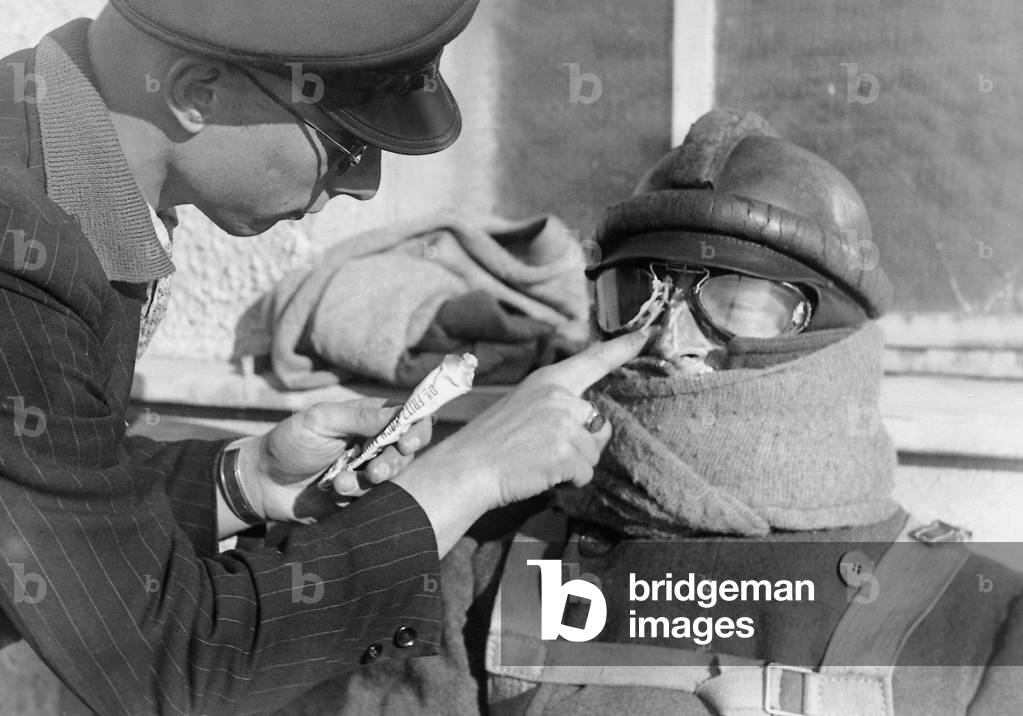 Student pilot of the Flying School Munich-Schleissheim , 1931 (b/w photo)