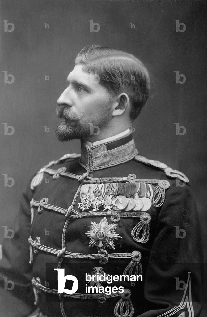 Crown Prince Ferdinand of Romania (b/w photo)