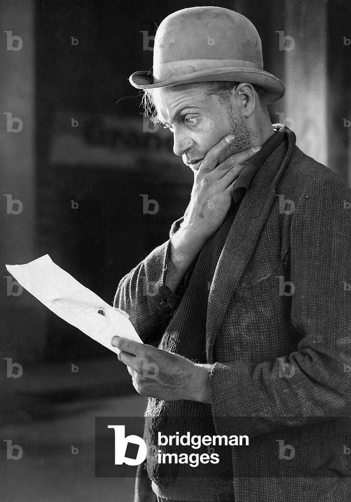Willy Fritsch in 'Spies', 1928 (b/w photo)