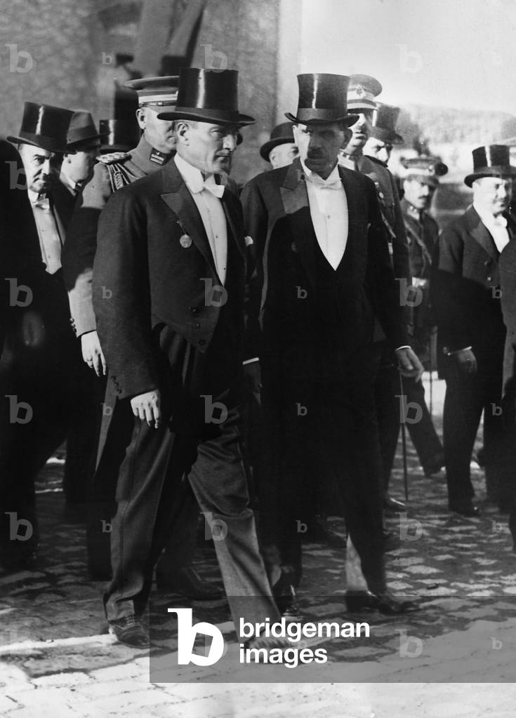 Mustafa Kemal Atatuerk, 1927 (b/w photo)