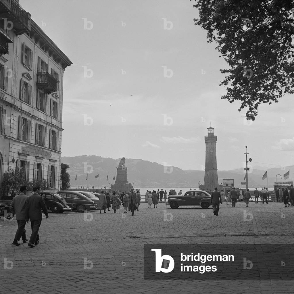 Lindau, 1950s (b/w photo)