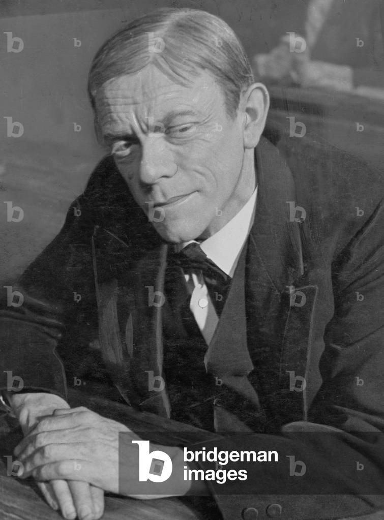 Karl Valentin (b/w photo)