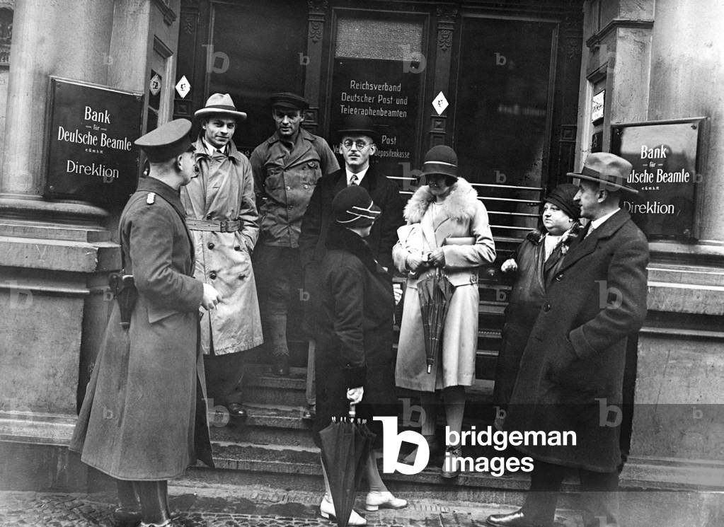 Bankruptcy of the Bank fuer Deutsche Beamte, 1931