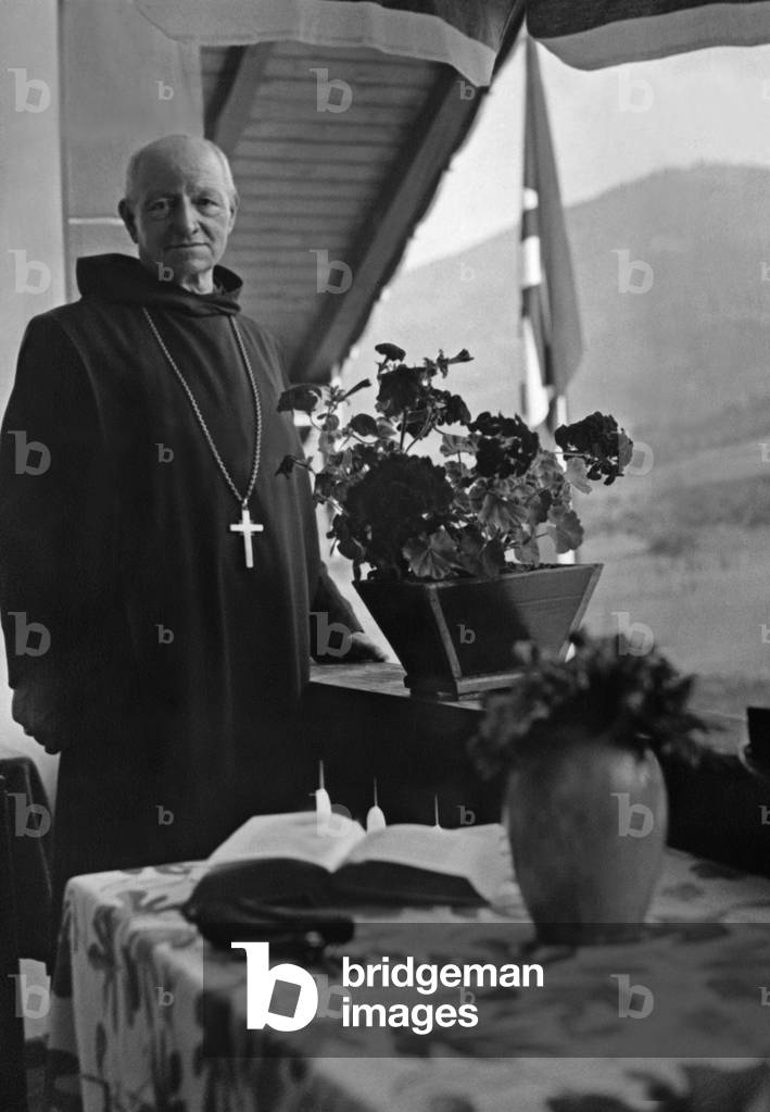 Albanus Schachleiter, 1936 (b/w photo)