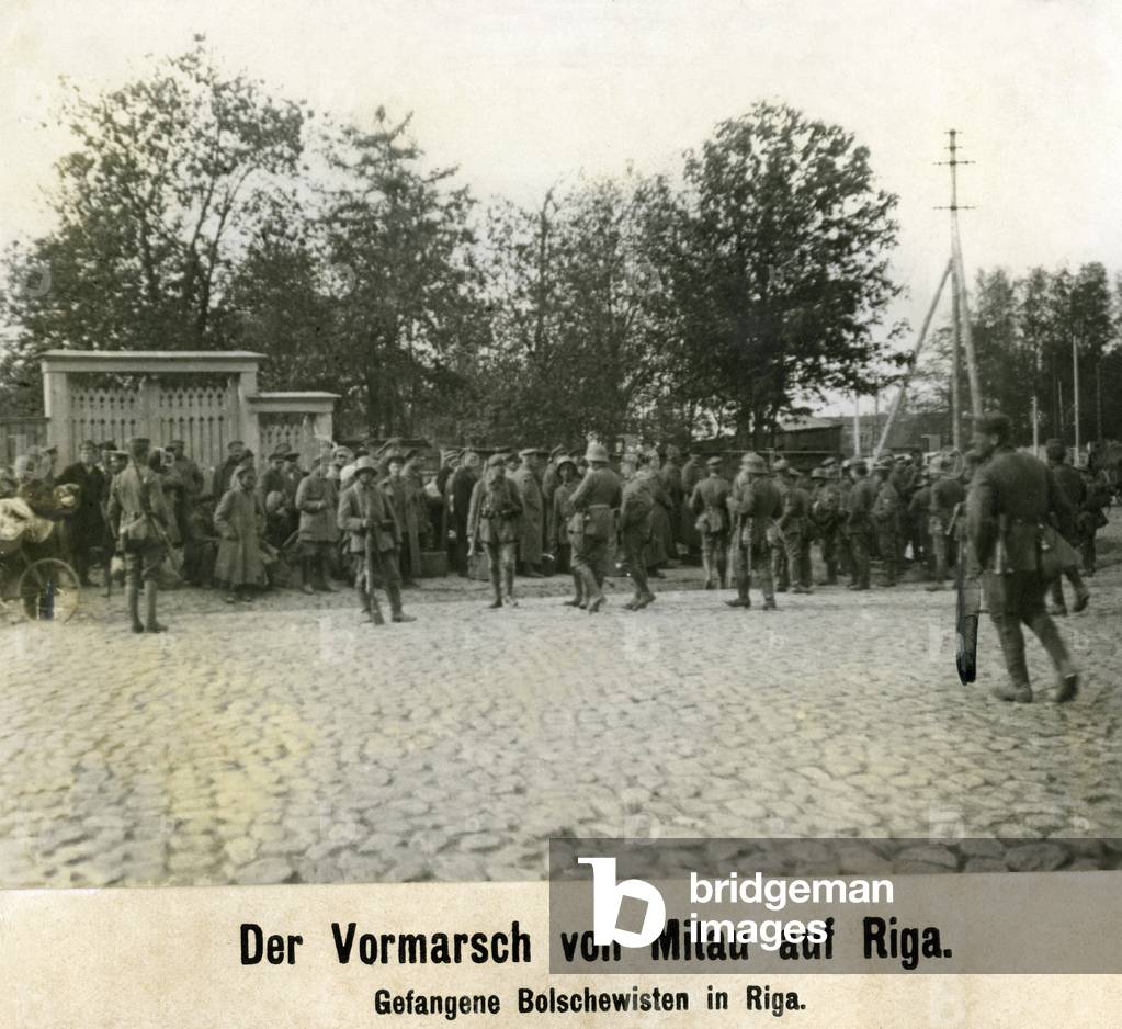 Captured Bolsheviks in the Baltics, 1919
