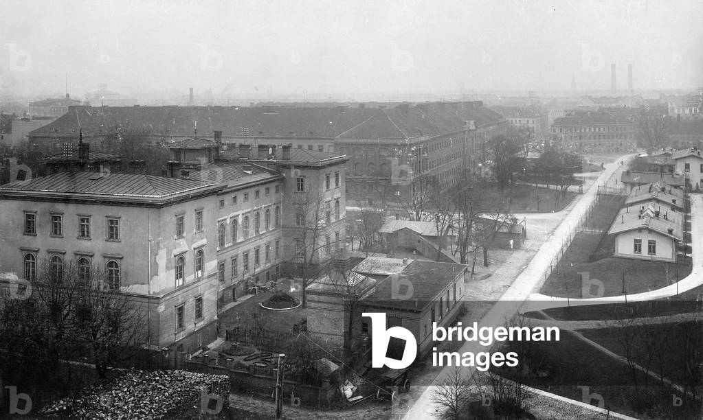 Charite in Berlin, 1898 (b/w photo)