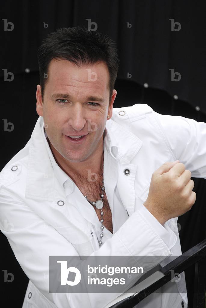 Michael Wendler during a performance at the Gerry Weber Open in Halle / Westfalen on June 21, 2010 (photo)