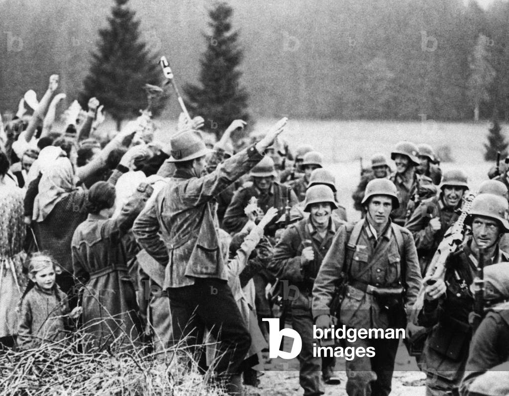 Occupation of the Sudetenland by German troops, 1938