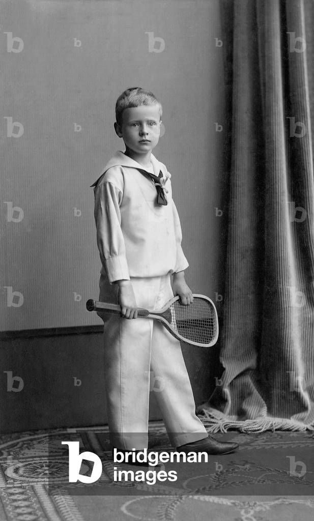 Prince Ernst zur Lippe, 1912 (b/w photo)