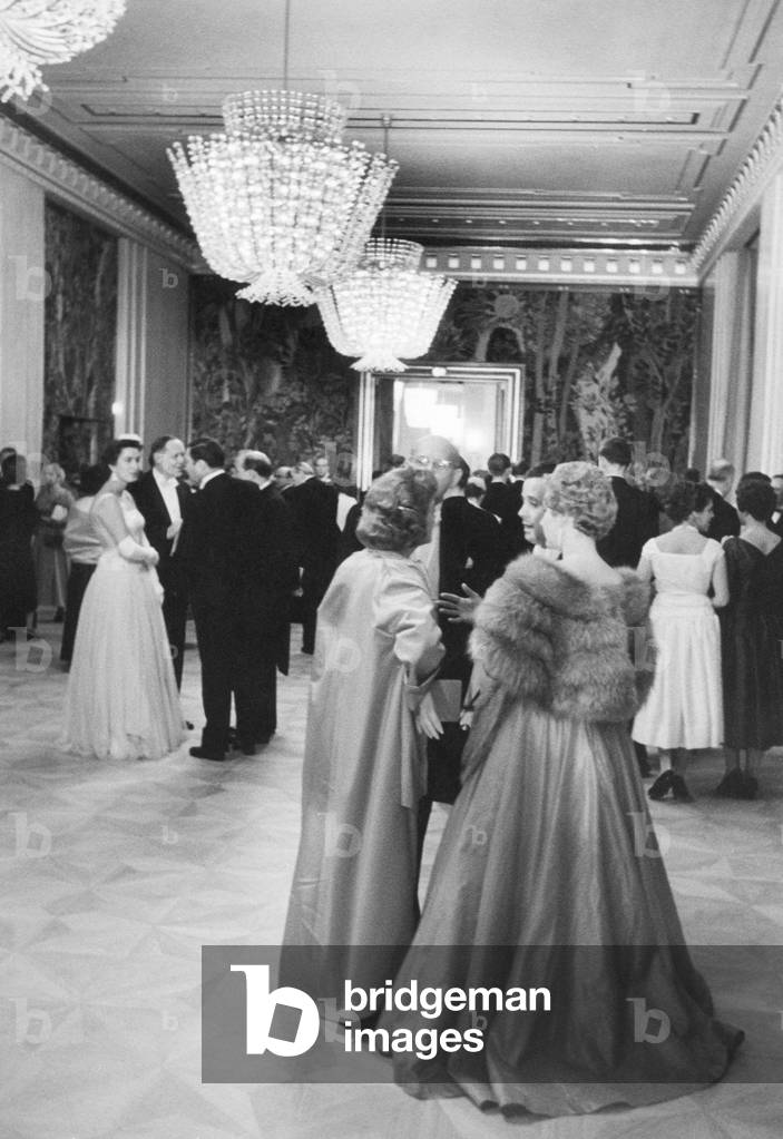 Reopening of the Vienna State Opera, 1955 (b/w photo)