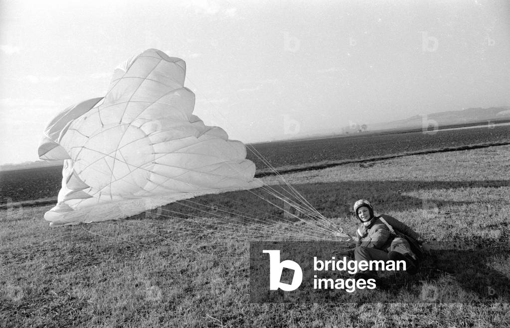 Catharina Conti, 1974 (b/w photo)