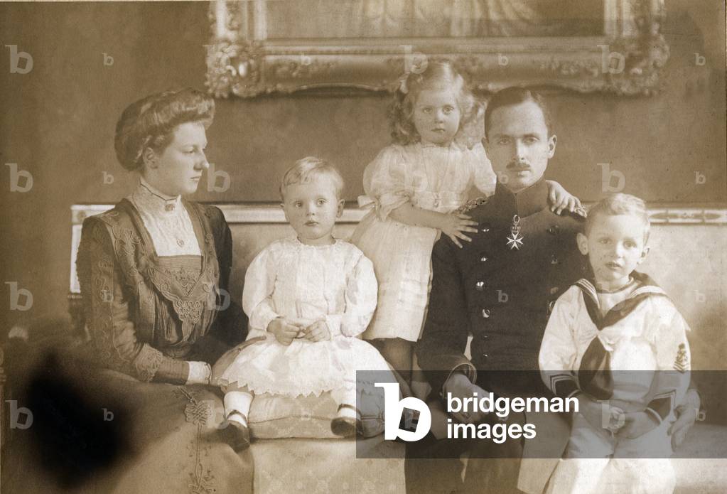 Charles Edward of Saxe-Coburg and Gotha, 1912 (b/w photo)