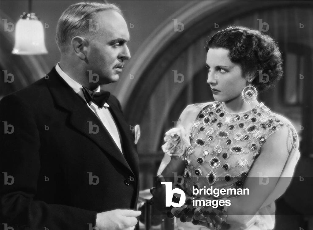 Rudolf Klein-Rogge and La Jana in 'Truxa', 1937 (b/w photo)