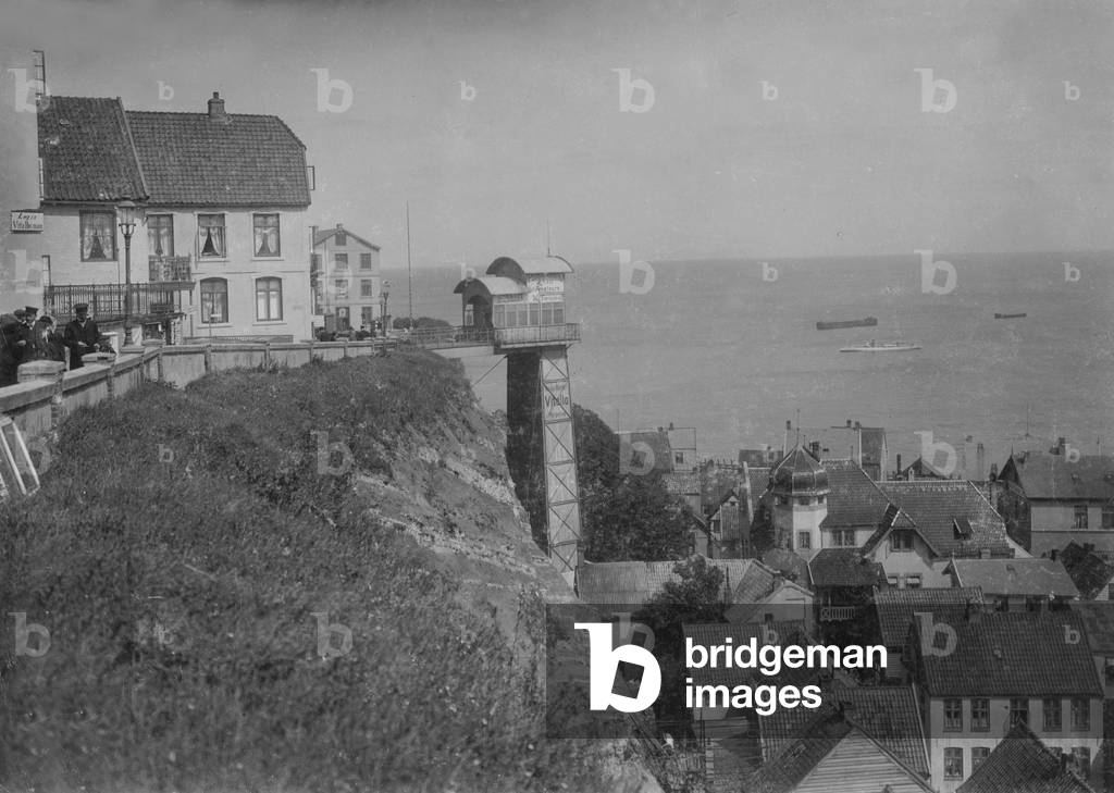 Helgoland, 1910 (b/w photo)