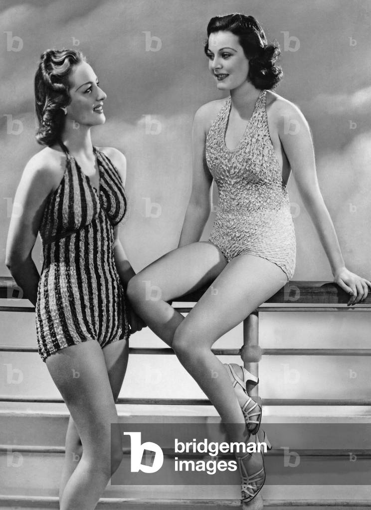 Beach fashion, 1938/1939