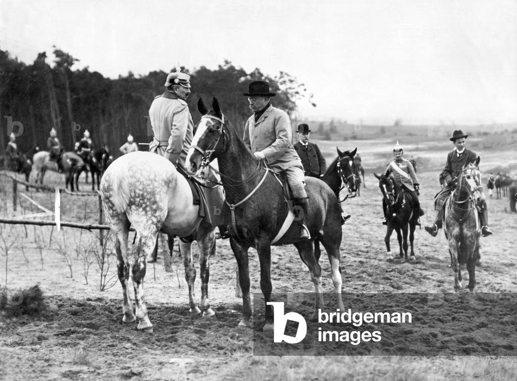 Emperor William II and US President Theodore Roosevelt, 1910