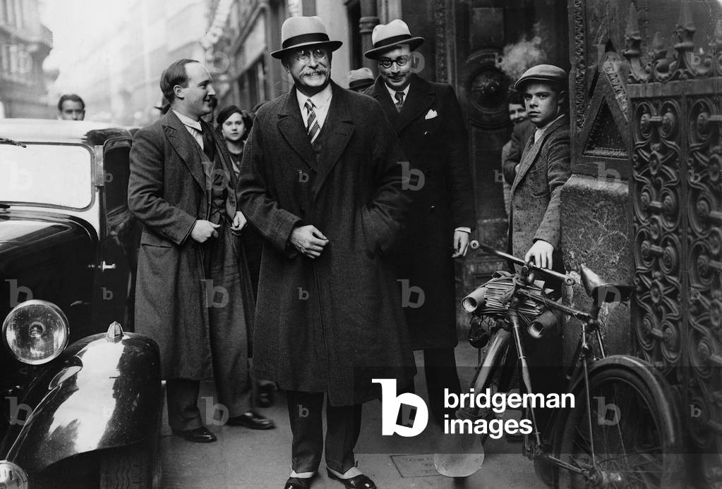 Leon Blum and Paul Faure, 1936 (b/w photo)