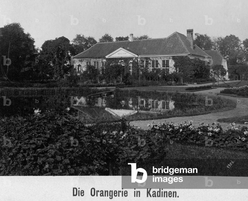 Orangery in Kadyn in West Prussia, 1906