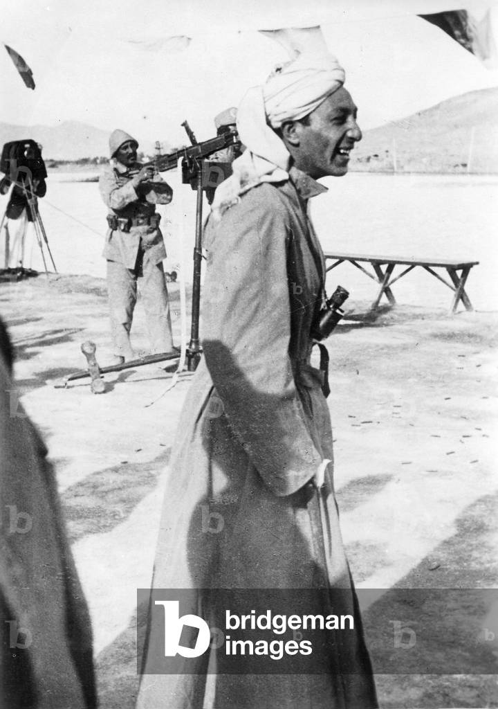 King Mohammed Zahir, 1933 (b/w photo)