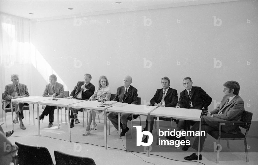 The Privatklinik Dr. Thyssen at Chiemsee, 1971 (b/w photo)