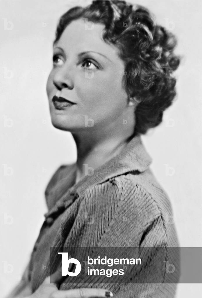 Charlotte Ander, 1937 (b/w photo)