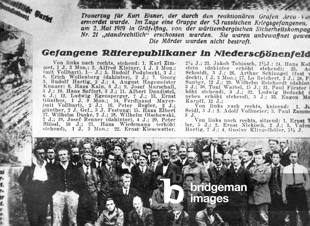 The Bavarian Soviet Republic, 1919