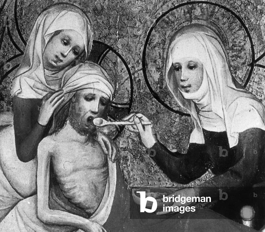 Saint Elizabeth (b/w photo)