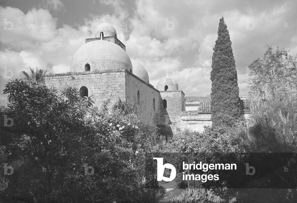San Giovanni degli Eremiti in Palermo (b/w photo)