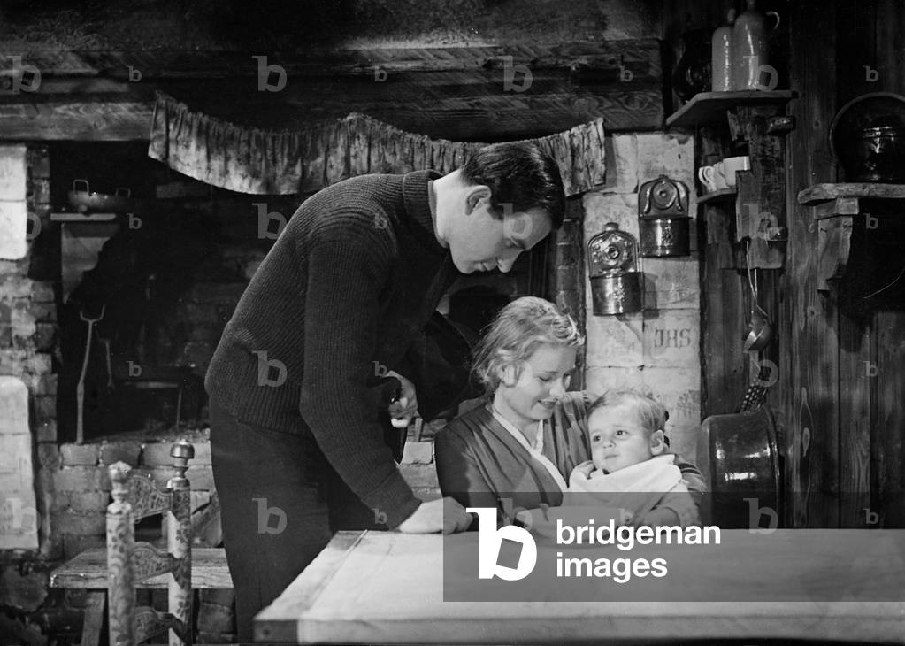 Joachim Gottschalk and Viktoria von Ballasko in 'The Girl from Fano', 1941 (b/w photo)
