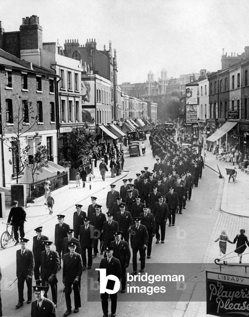 Members of the Royal British Legion in London, 1938