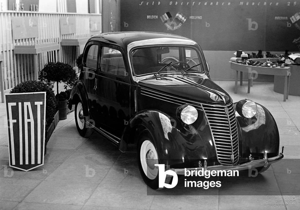 Automobile by Fiat, 1939 (b/w photo)