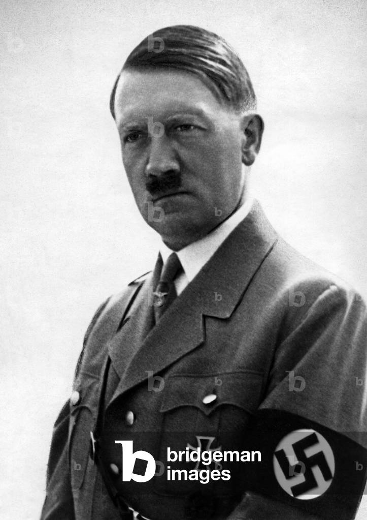 Adolf Hitler (b/w photo)