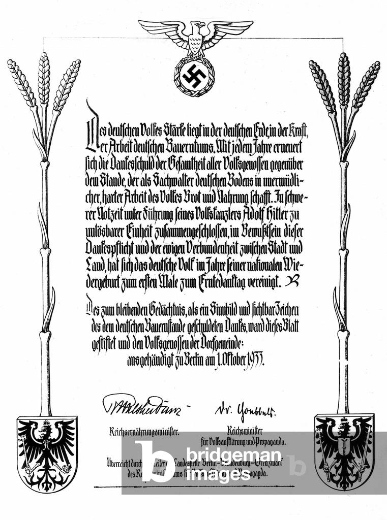 Bauer letter from 1933 (b/w photo)