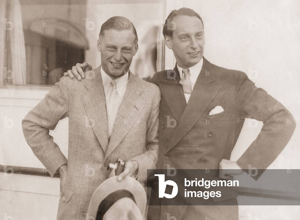 Prince Frederick of Prussia and Prince Louis Ferdinand of Prussia, 1932