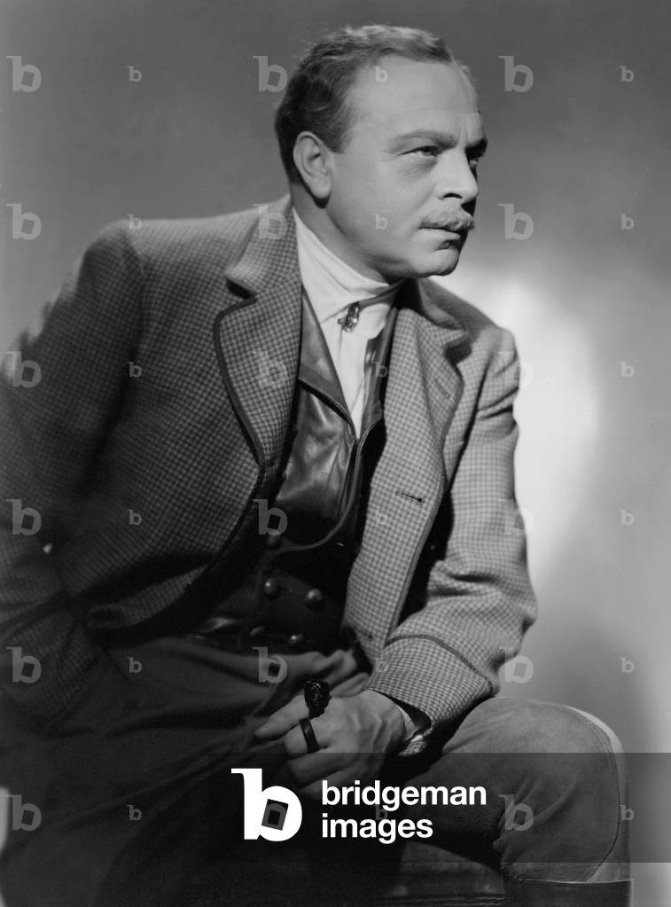 Paul Hartmann in 'The step astray the path', 1939 (b/w photo)