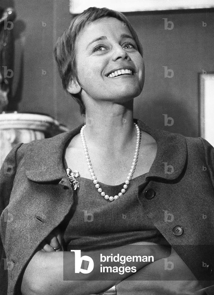 Maria Schell, 1959 (b/w photo)