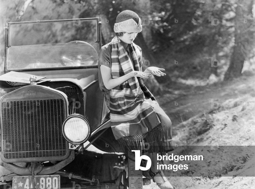 Marian Nixon in 'The Hurricane Kid', 1925 (b/w photo)