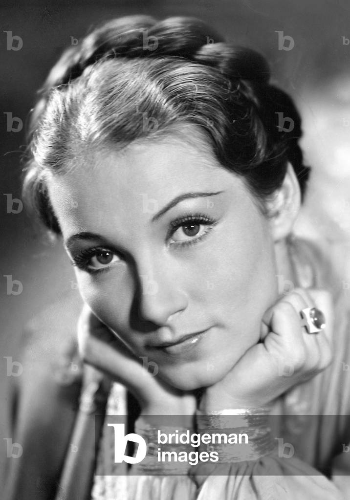 Brigitte Horney in 'Tumult in Damascus', 1939 (b/w photo)