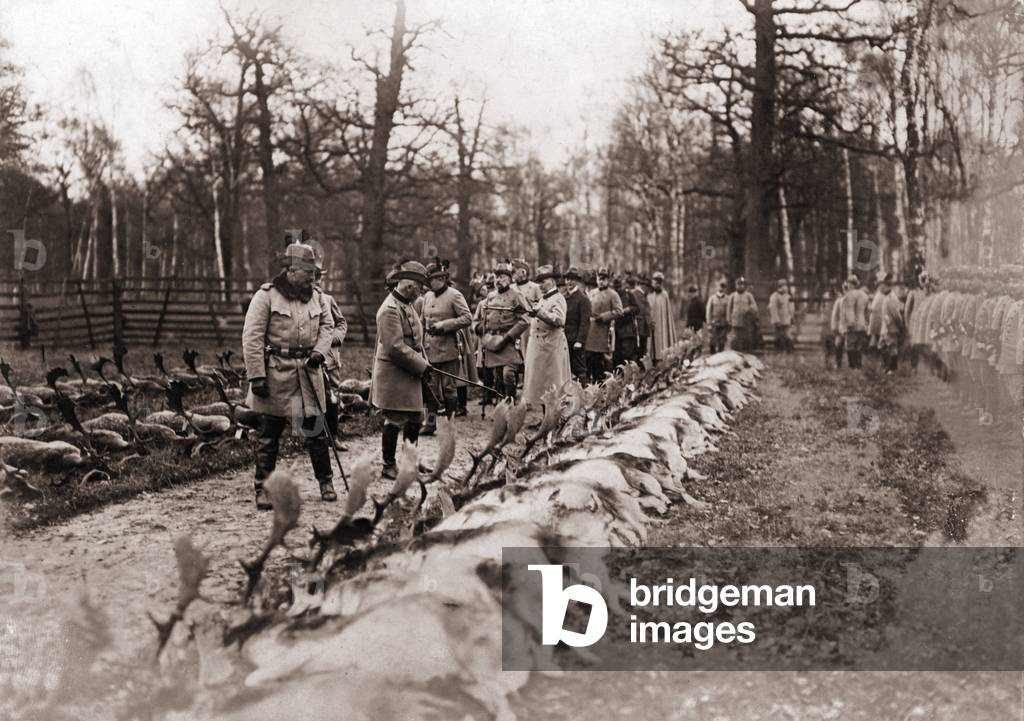 Emperor Wilhelm II in Letzlingen, 1912