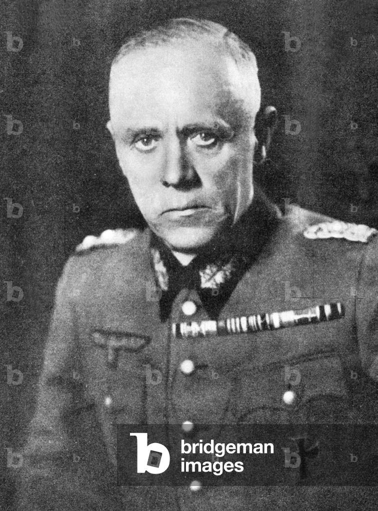 Generaloberst Ludwig Beck, 1938 (b/w photo)