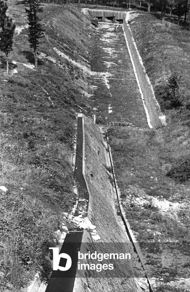 Maginot Line, 1939 (b/w photo)