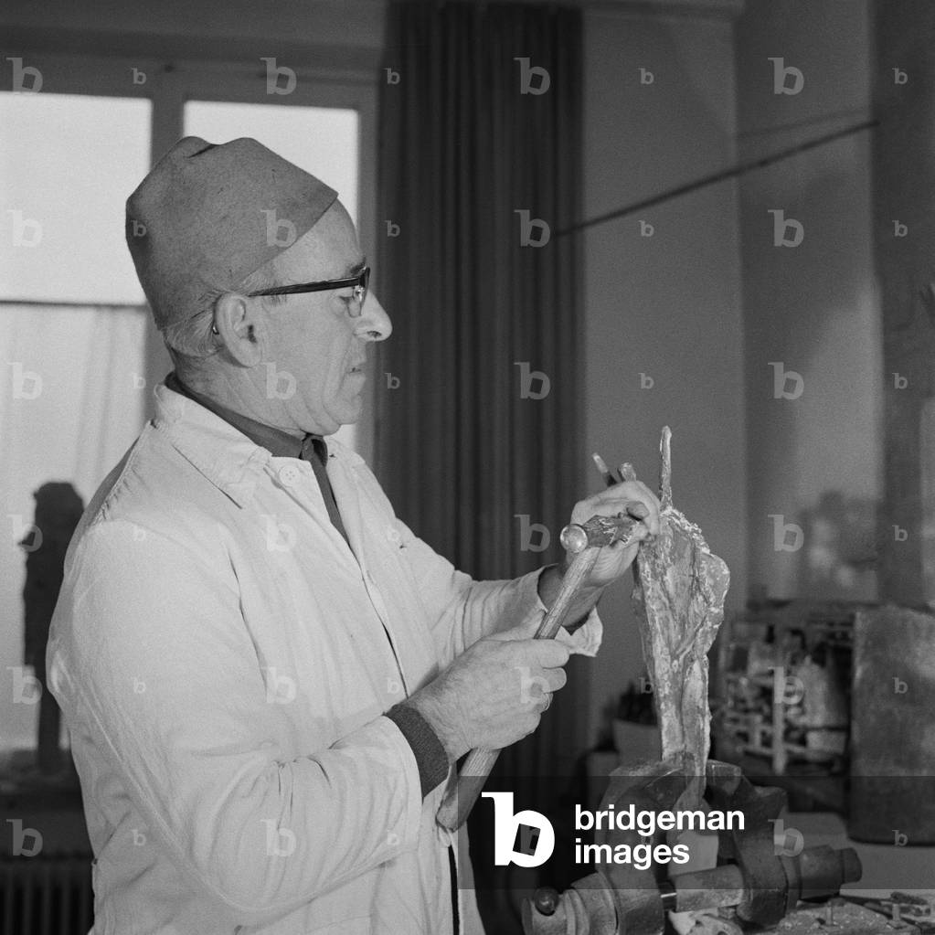 Theo Bechteler, 1964 (b/w photo)