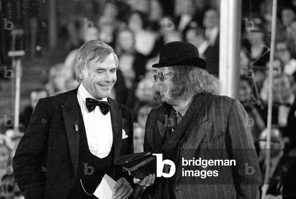 Blacky Fuchsberger in the show 